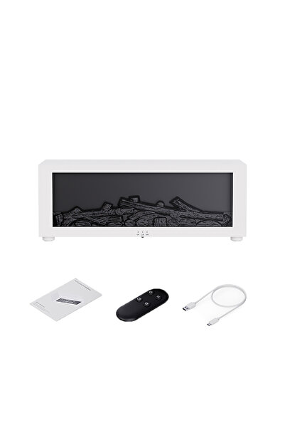 Choice White Air Humidifier Essential Oil Diffuser Flame Aroma Humidifier Hom...