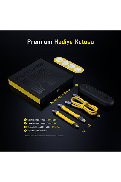 Aohi The Future 4-in-1 Type-c To Type-c 240w 40gbps Pd3.1 Usb4 8k Süper Hızlı...