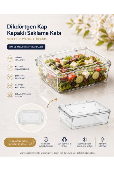 AHVAL AMBALAJ AHV 230 250 Gr Kapaklı Kase (10 Adet)