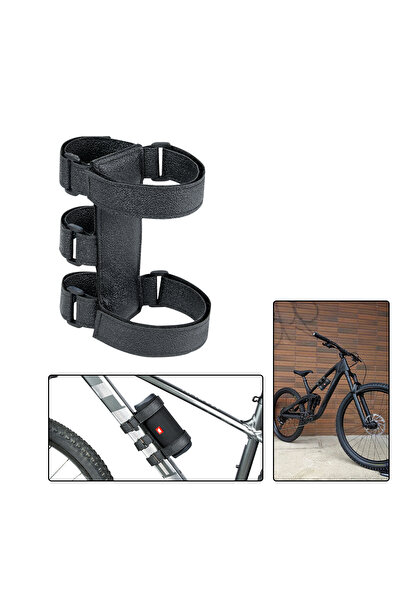 Choice black B Adjustable Bicycle Light Bracket Support Thickened Pad Protect...
