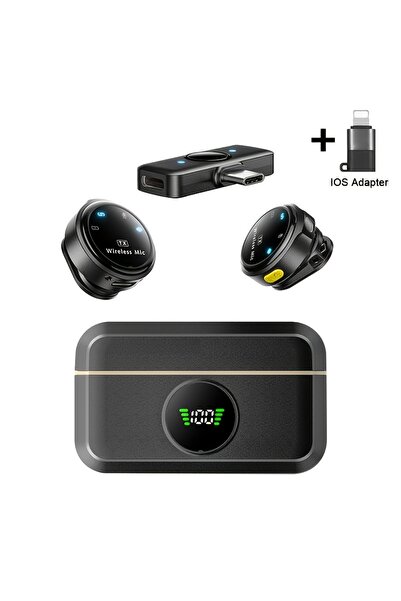 Choice Q8 C-A Wireless Lavalier Microphone for Phone iPhone Laptop Devices wi...