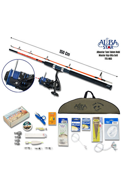 Albastar Tts003 Profesyonel Tekne Olta Seti 150cm
