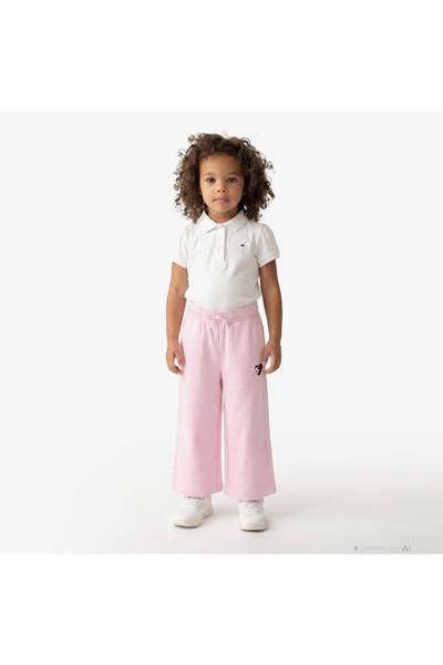 Tommy Hilfiger Little Çocuk Pembe Eşofman Altı