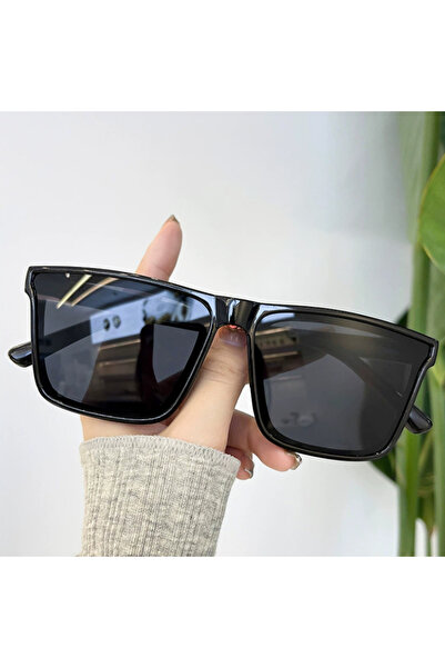 Choice1 Black Gray ﻿ Classical Square Sunglasses Men Women Fashion Eyeglasses...