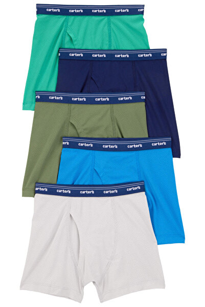 Carter's Small boy's boxer set 5-pack 2 years-5 years multi-color
