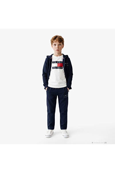 Tommy Hilfiger Icons Çocuk Lacivert Eşofman Altı