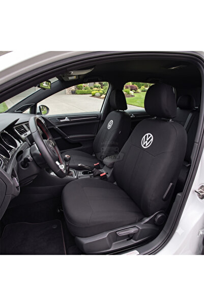 Modern Garaj Volkswagen Polo, Bora ,golf (1,2,3,4,5) Uyumlu Logolu Oto Koltuk...