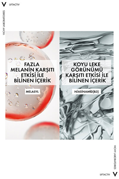 Vichy Tüm Cilt Tipleri İçin Leke Karşıtı Bakım Seti: Koyu Leke Karşıtı Serum 30ml & SPF50+ Göz Kremi 15ml