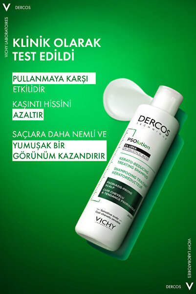 Vichy Dercos PSOlution Pullanma Karşıtı Kaşıntı Hissini Azaltan Saç Bakım Şampuanı 200 ml