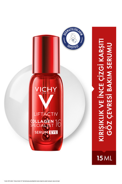 Vichy Liftactiv Collagen Specialist 16 Tüm Ciltler Tipleri İçin Göz Bakım Ser...
