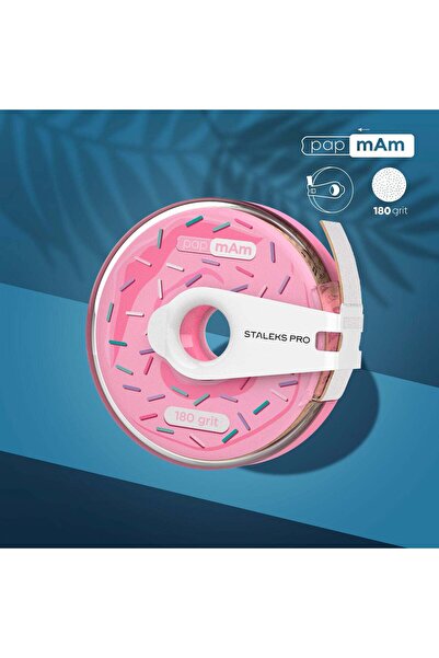 STALEKS EXPERT Donut papmAm Düz törpüler için yedek zımparalar, 180 grit