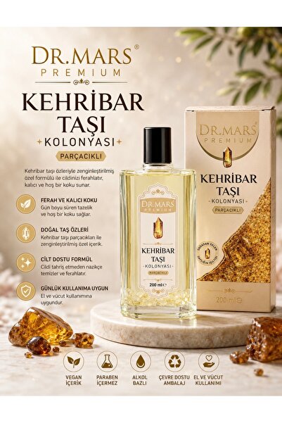 Store Dr Mars Kehribar taşı Parçacıklı Kolanya
