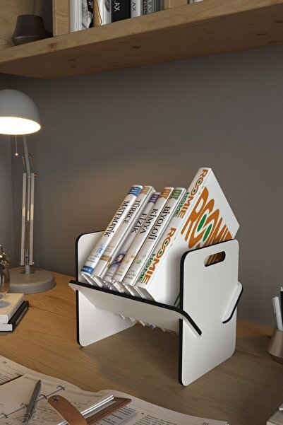 Bullseye Kitap standı, çalışma masası organizer, dekoratif dergi standı, mini...