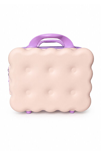 YOYOSO 30*15*25 Square Mini Cosmetic Suitcase Purple