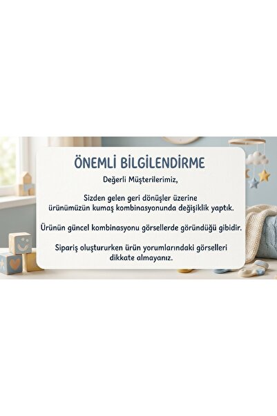 Yuar Baby Oyun Parkı Bebek Uyku Seti 5parça