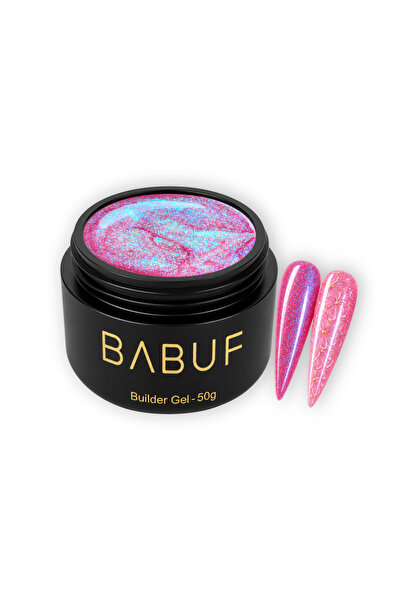 BABUF Gel de construcție Sirenă | Roz Cosmic | MBG 3 | 50 g