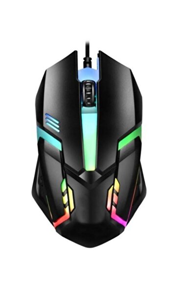 Genel Markalar Gaming Mouse Kablolu Oyun Mause Usb Ledli 1600 Dpı