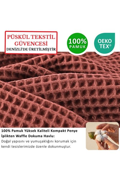Generic Brand Luxury Kitchen Towels 3 Pieces - High Quality, 100% Cotton, 30X30 Cm, Waffle Weave Hand Face Guest Towels Washcloth Towels