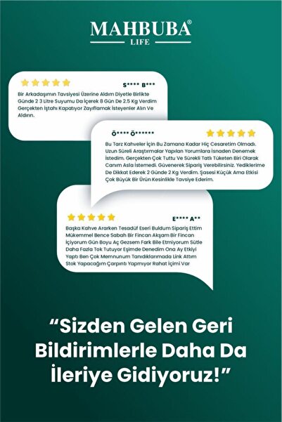 Mahbuba Hindiba Kahvesi 1 Aylık - ( 60 Kullanım ) Net 120gr