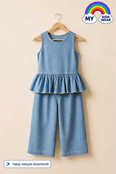 My Kids Wear Set pentru fetițe Mini Chic cu detalii cu volane 12831