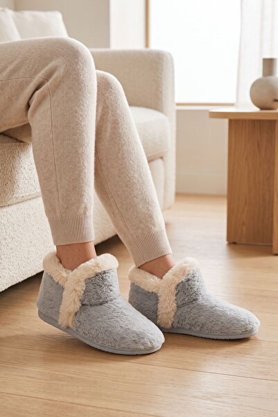Twigy Elsa Plush Women's Home Boots Gray 37/41