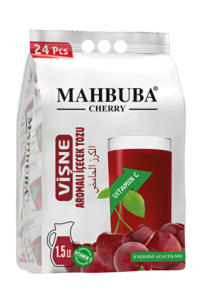 Mahbuba Vişne Aromalı Soğuk Toz İçecek 24x11.2gr