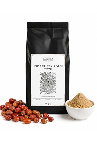 caintela İğde ve Çekirdeği Tozu 100 Gram (Elaeagnus angustifolia)