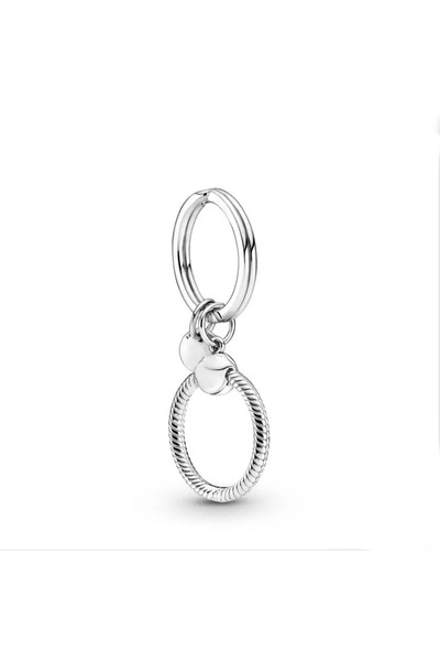 Choice HHX178 Hot Sale 925 Sterling Silver Moments Keychain Charm Fit Origina...