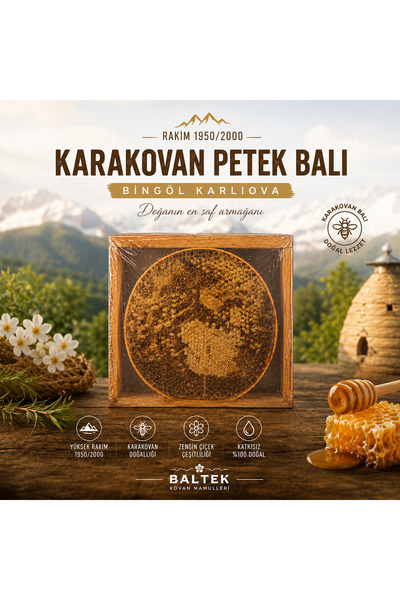 BALTEK Karakovan Petek Balı 1 Kg