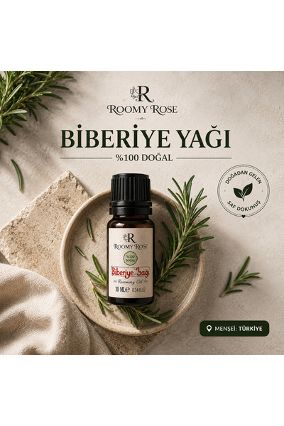 Biberiye Yağı %100 Doğal - Uçucu Yağı 10ml