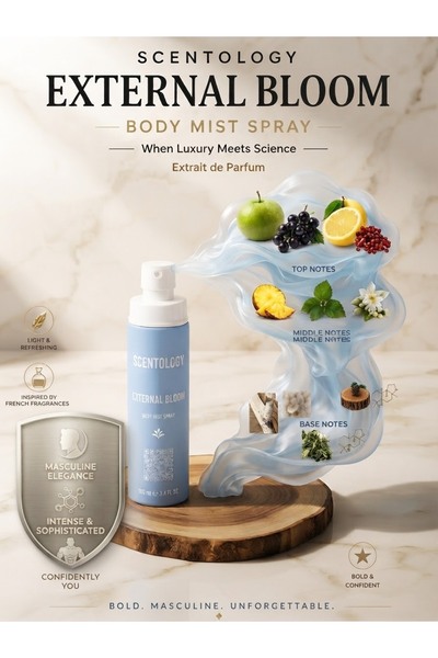 Scentology Doctor of perfums External Bloom Body Mist Spray- 200ml