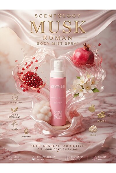 Scentology Doctor of perfums Musk Roman Body Mist Spray 200ML