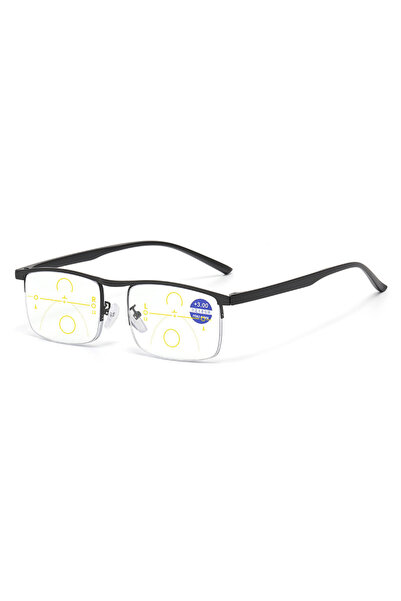 Choice +250 MatteBlack Automatic Zoom Presbyopia Glasses Both Near And Far Pr...