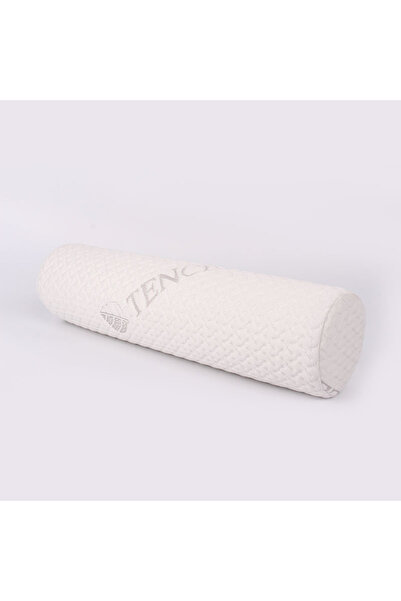 Choice5 8x45cm White Cervical Neck Roll Memory Foam Pillow Bolster Pillow for...