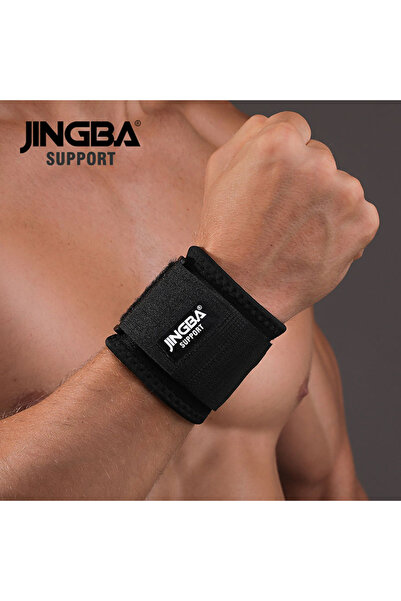 Choice Black JINGBA SUPPORT Adjustable Weightlifting Wristband Support Fitnes...