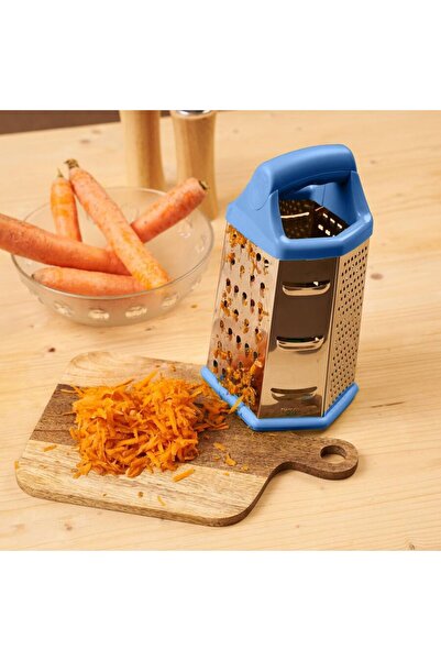 vanora Home 6-sided grater, 14 x 12 x 23 cm, Blue