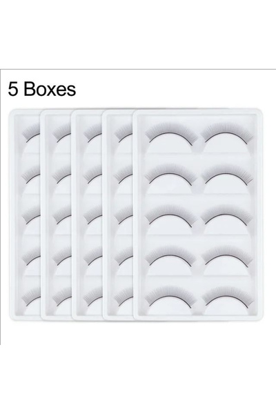 Choice1 5 Boxes MJ 5/10/15/20Boxes Training Lashes Beginner False Eyelashes P...