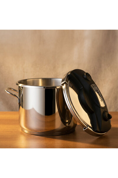 Güral Porselen Güral 7 Liter Steel Pressure Cooker