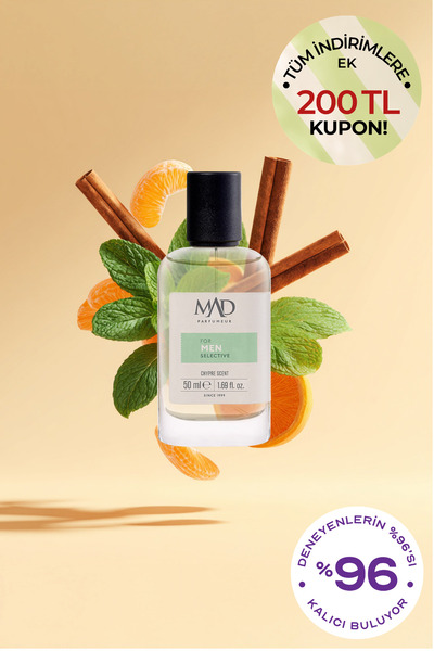 Mad Parfüm Mad W128 Selective 50 ml Erkek Parfüm