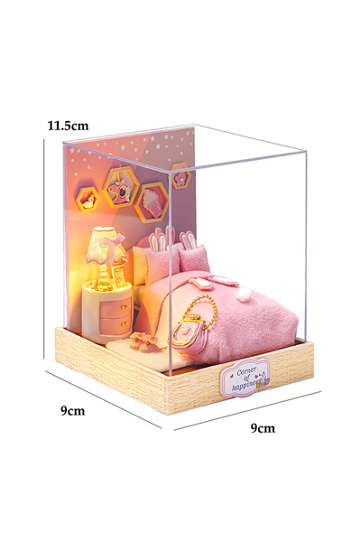 Choice QT-028 with cover Casa Diy Wooden Miniature Doll House Small House Kit...