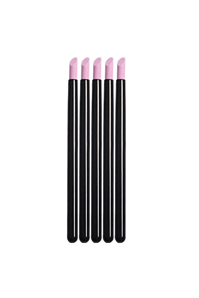 Choice black Quartz Stone Scrub Nail File Rods Cuticle Remover Dead Skin Remo...