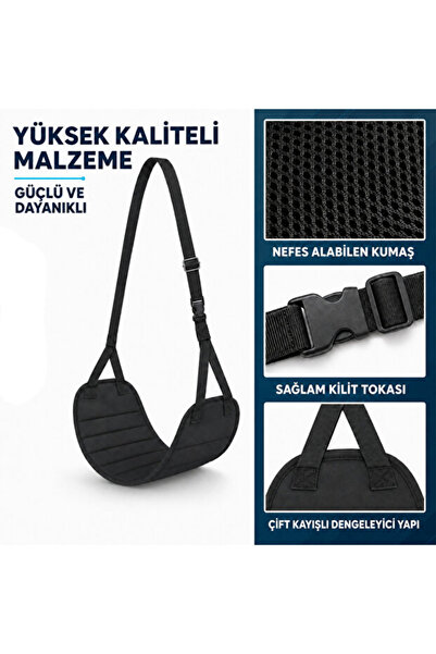 KAŞIKBEY Long Journey Flight Travel and Home Office Car Use Foot Leg Resting ...