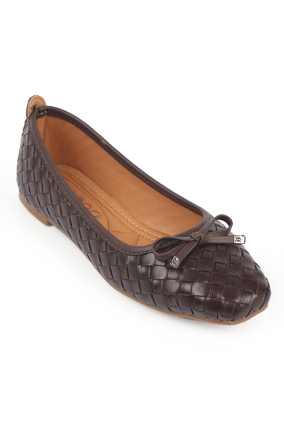 Capone Outfitters Hana Trend Tile Pattern Women's Ballerinas