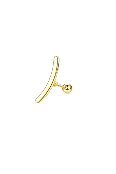 Choice S8-1pc-golden 1Pc 16G Stainless Steel Screw Back Stud Earrings for Wom...