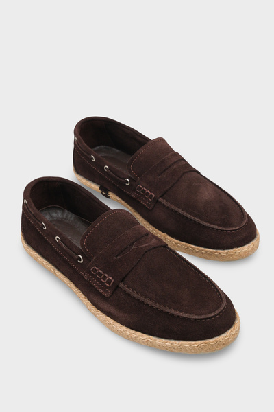 Capone Outfitters Aube Pantofi tip loafer pentru bărbați, din piele naturală,...