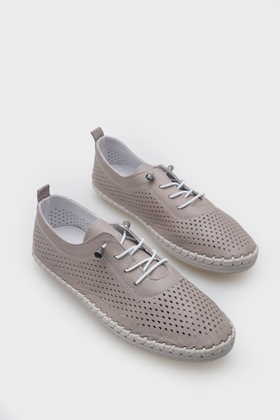 Capone Outfitters Rubia Hakiki Deri Soft Konfor Tabanlı Kadın Sneaker