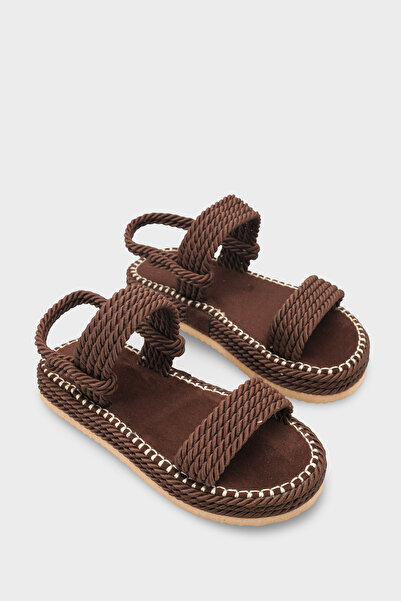Capone Outfitters Eileen Wedge Heel Drawstring Women's Slippers