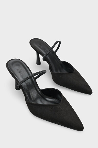 Capone Outfitters Moira Pointed Toe Mid-Heeled Women's Shoes with Back Strap