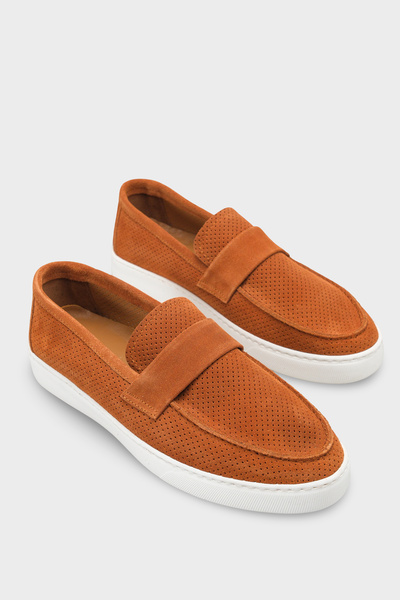 Capone Outfitters Pantofi tip loafer pentru bărbați Dillon, din piele natural...