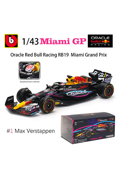Choice5 سيارة RB19-1 ميامي 2023 من بوراجو بمقياس 1:43 لفريق فورمولا 1 أستون م...